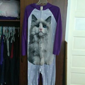 Funny cat onesie